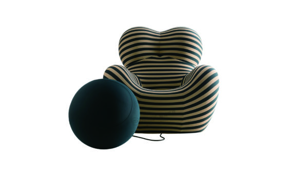 Mom's Embrace Bean Bag Sofa with Ottoman - Image 2