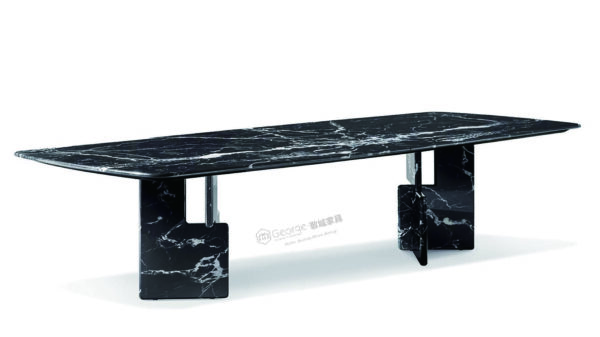 Marble Table Dining​ With T-shaped legs