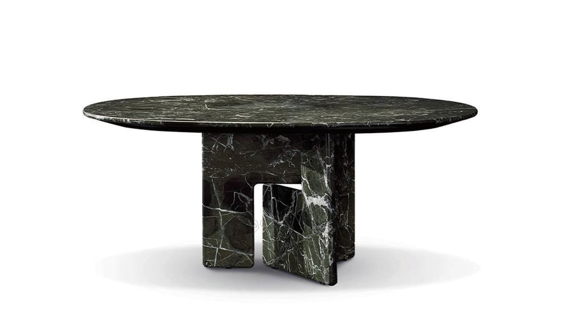 modern oval dining table-1