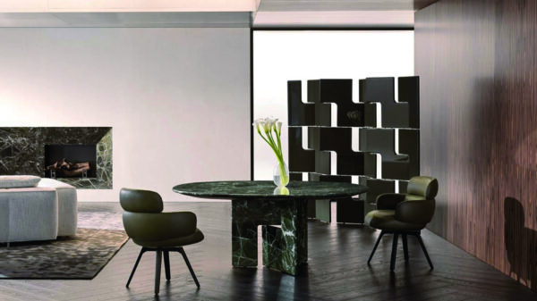 Modern Oval Dining Table - Image 3