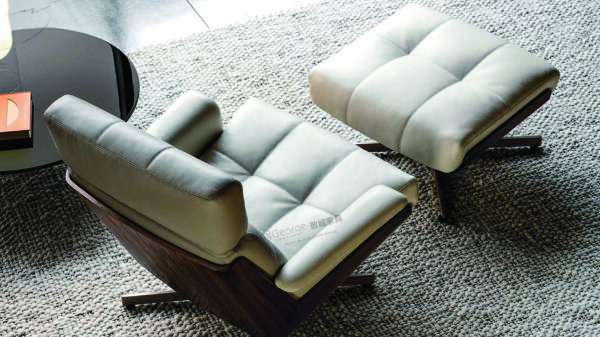 Swivel Lounge Chair - Image 3