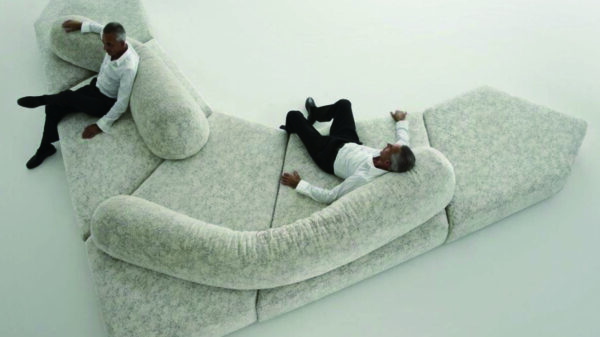 Modular Chenille Sofa - Image 2