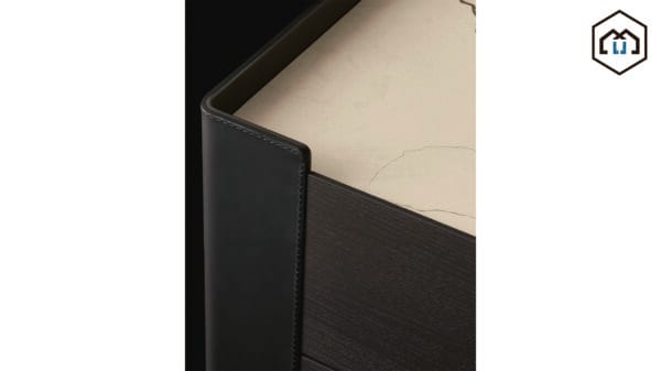 Chloe leather chest of drawers-3