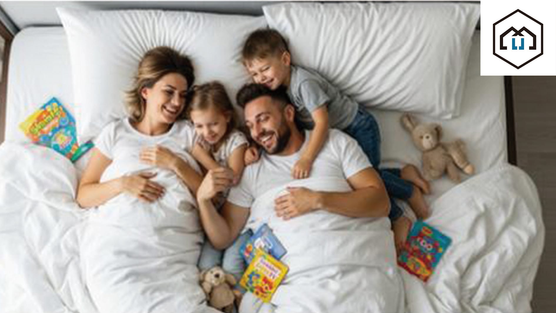 King Size Beds suitable for family with children or pets