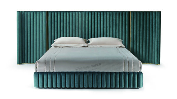 Leonardo Upholstered Panel Bed