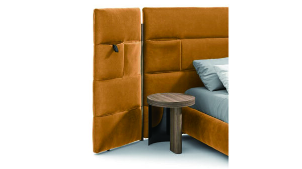 Pine Wood Frame V Shaped Bed - Image 2