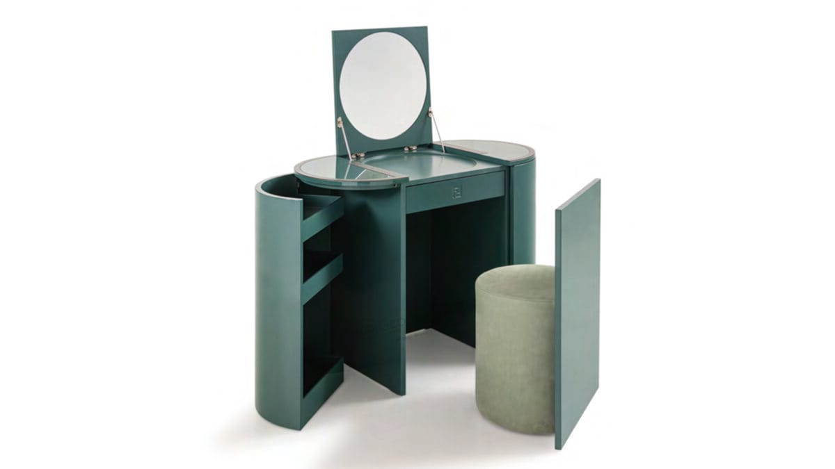 O Lock High-Gloss Vanity Table