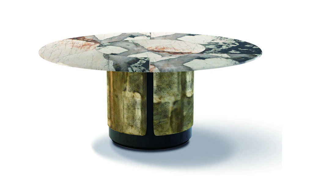 Pandora Marble Round Dining Table