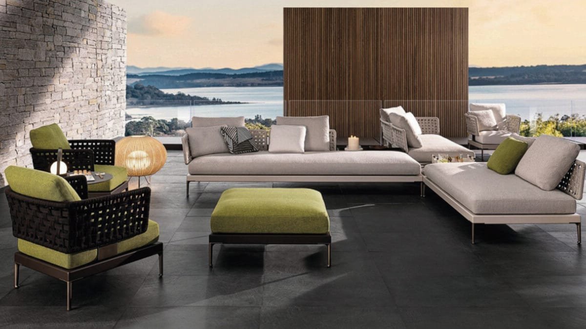 8 Pieces Outdoor Balcony Rattan Sofa Set-3