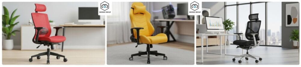Ergonomic Spinnable Chairs for Gaming and Office Use