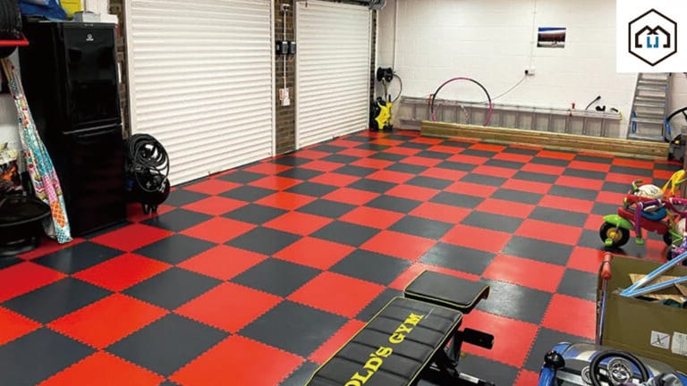 gym-game-room-man-cave-PVC garage floor tiles