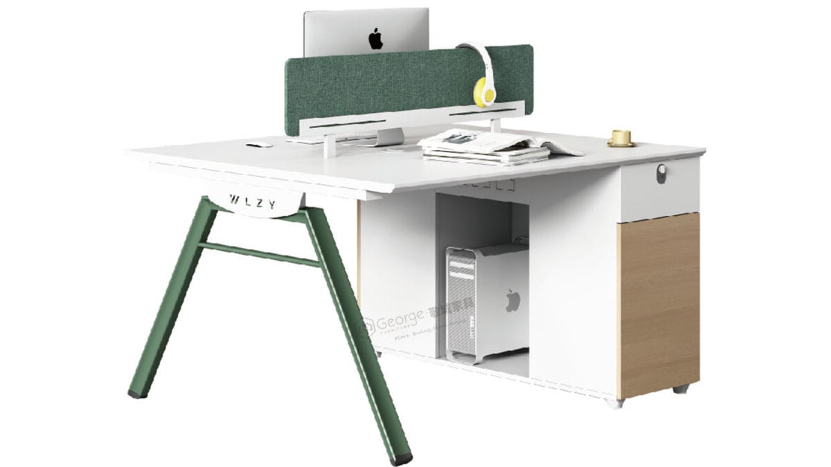 2-Person Collaborative Workstation Desk
