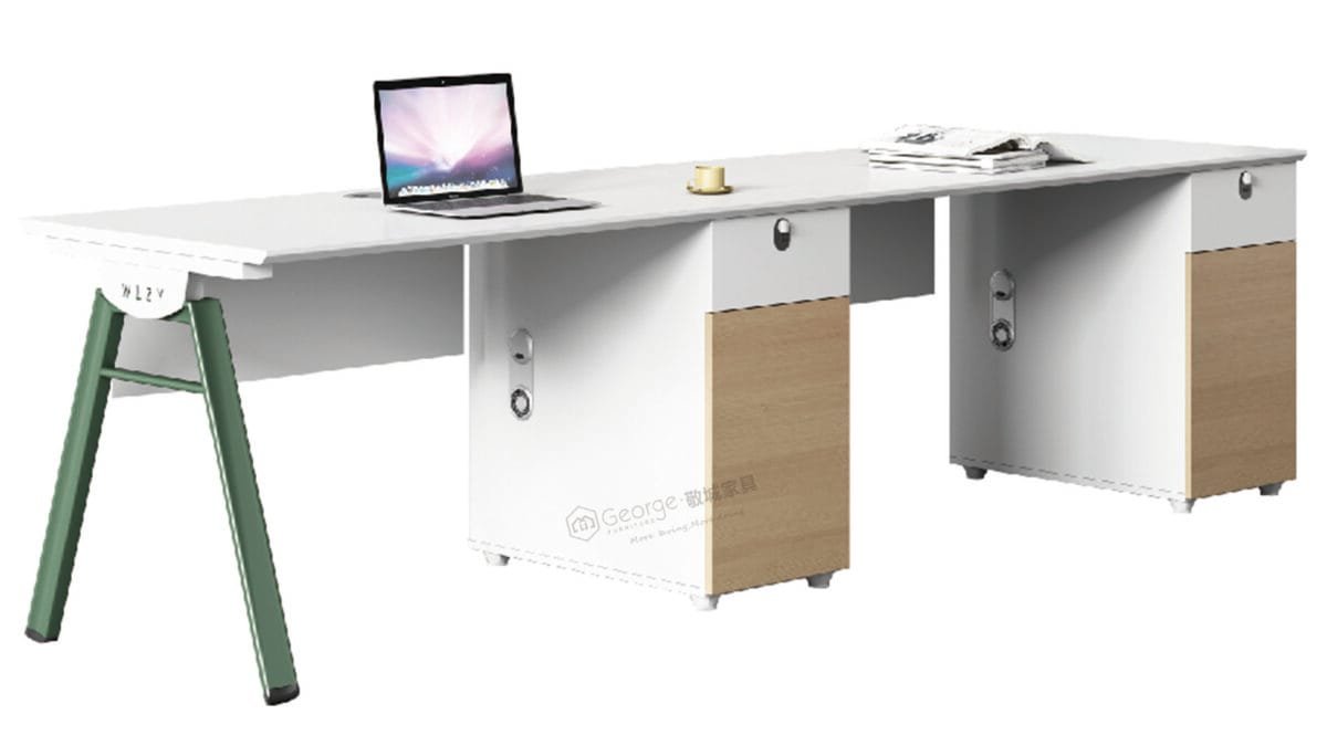 2-Person Side-by-Side Workstation Desk