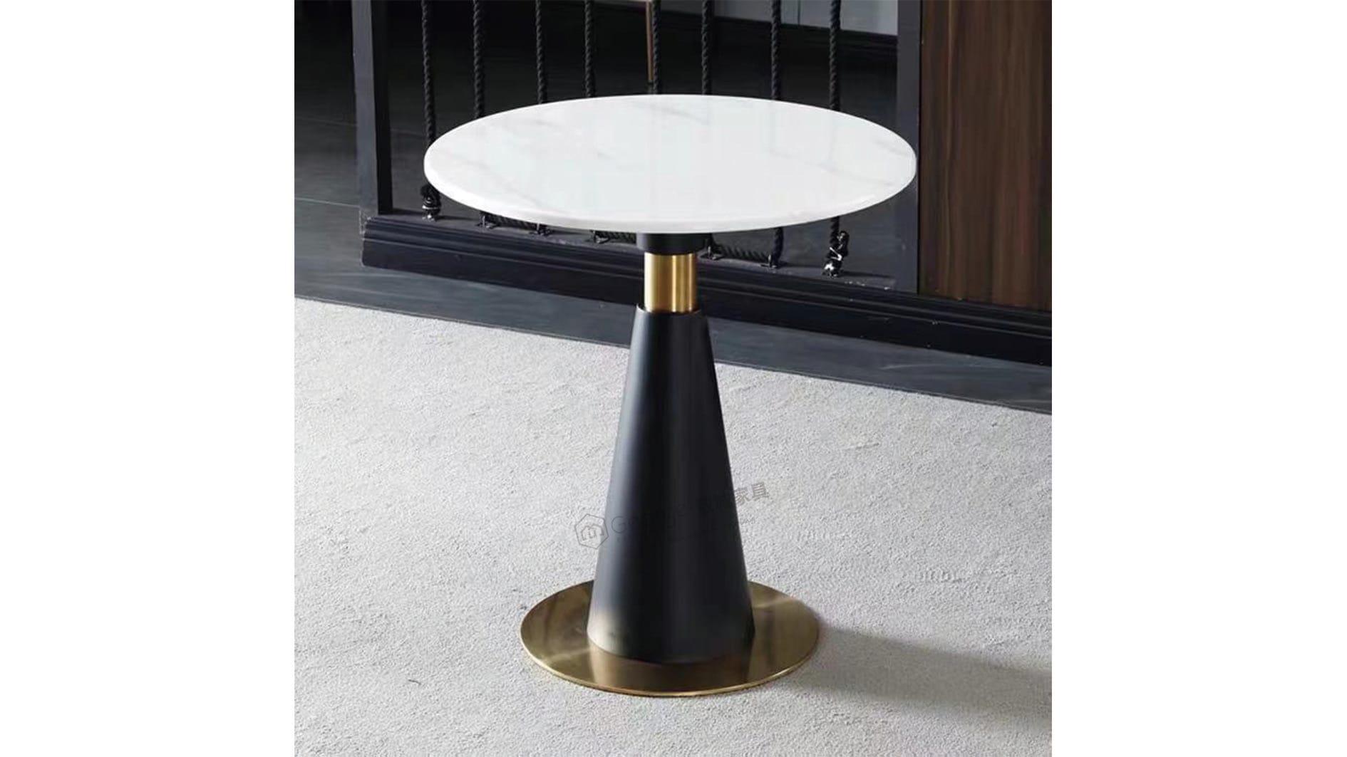 70CM Marble Tulip Bistro Table