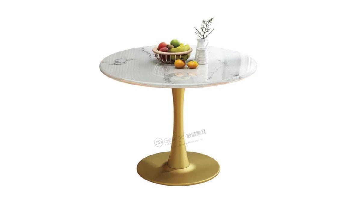 70CM Marble Tulip Cafe Table
