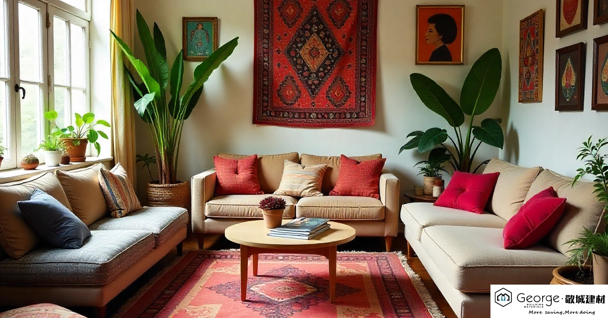 Bohemian Living Room Layout Ideas