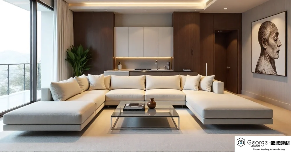 Contemporary Living Room Furniture Layout