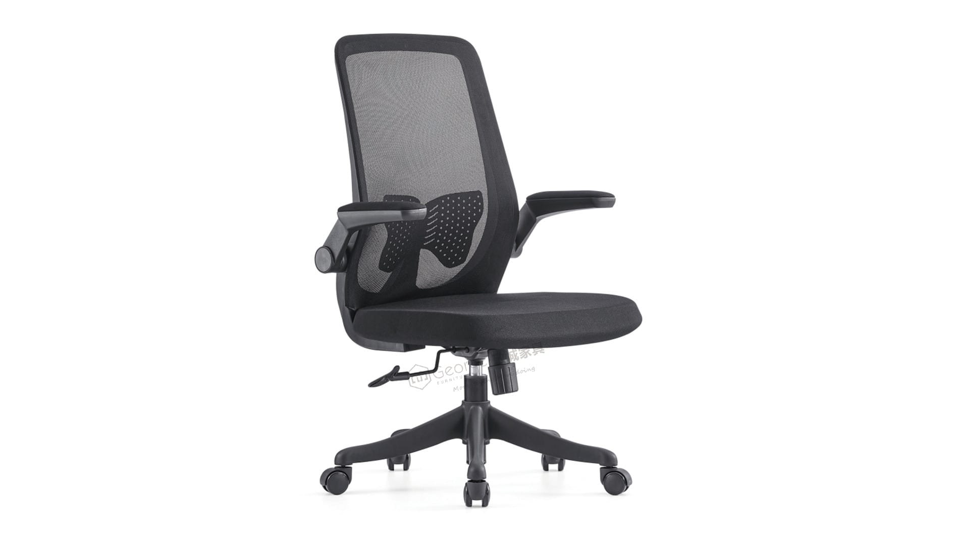 Ergonomic Mid-Back Mesh Office Chair-1