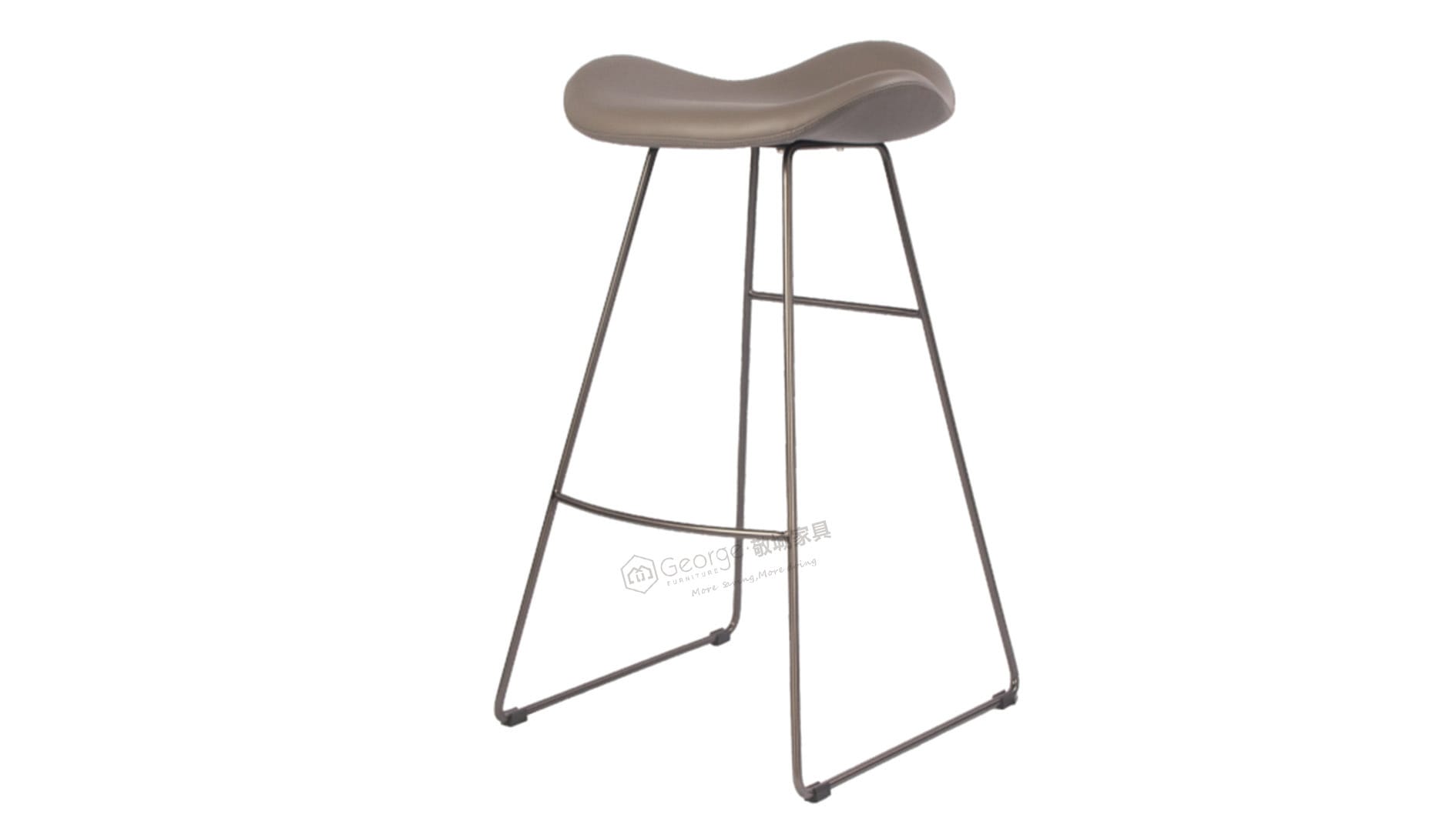 Ergonomic Saddle Seat Bar Stool