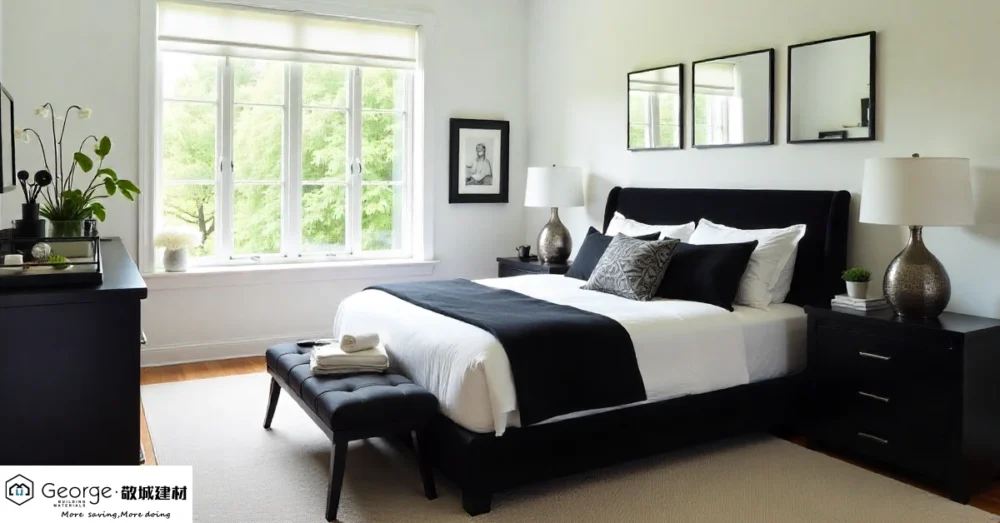 How to Brighten a Room with Black Furniture
