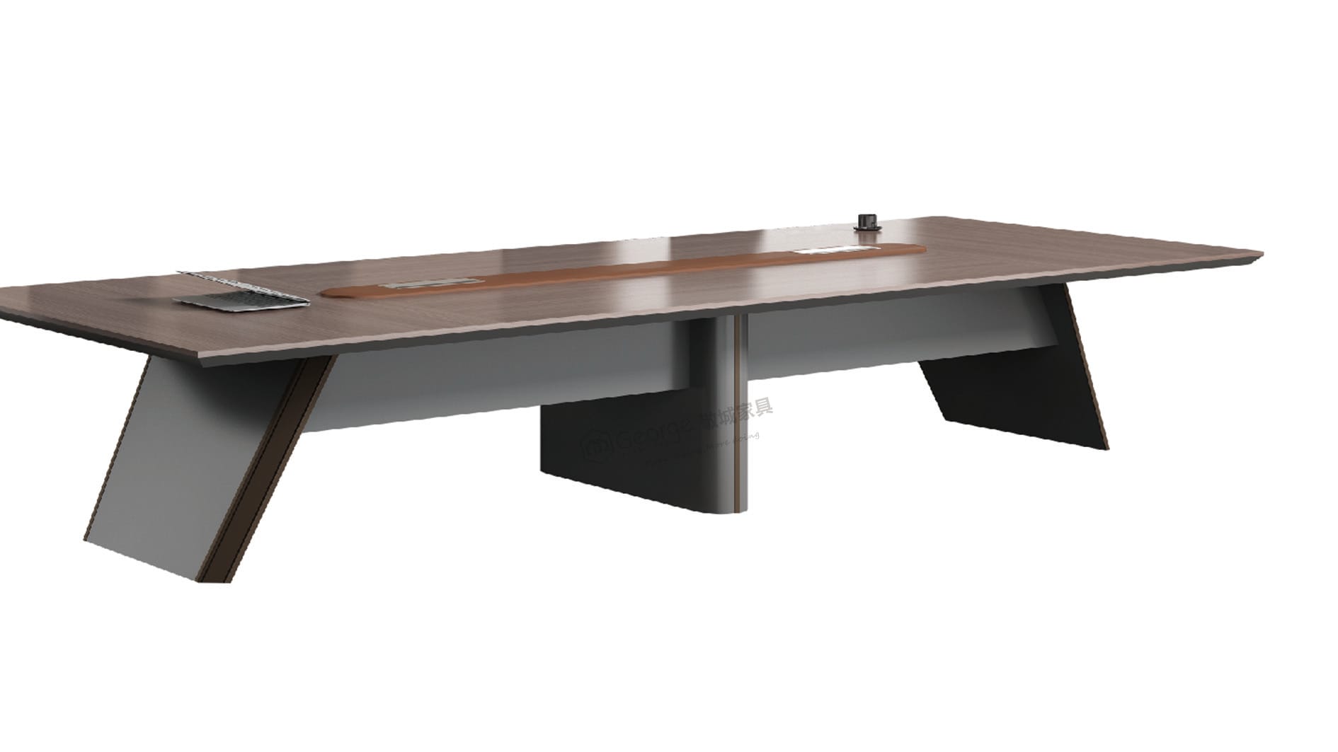 Luxury Modern Leather Meeting Table