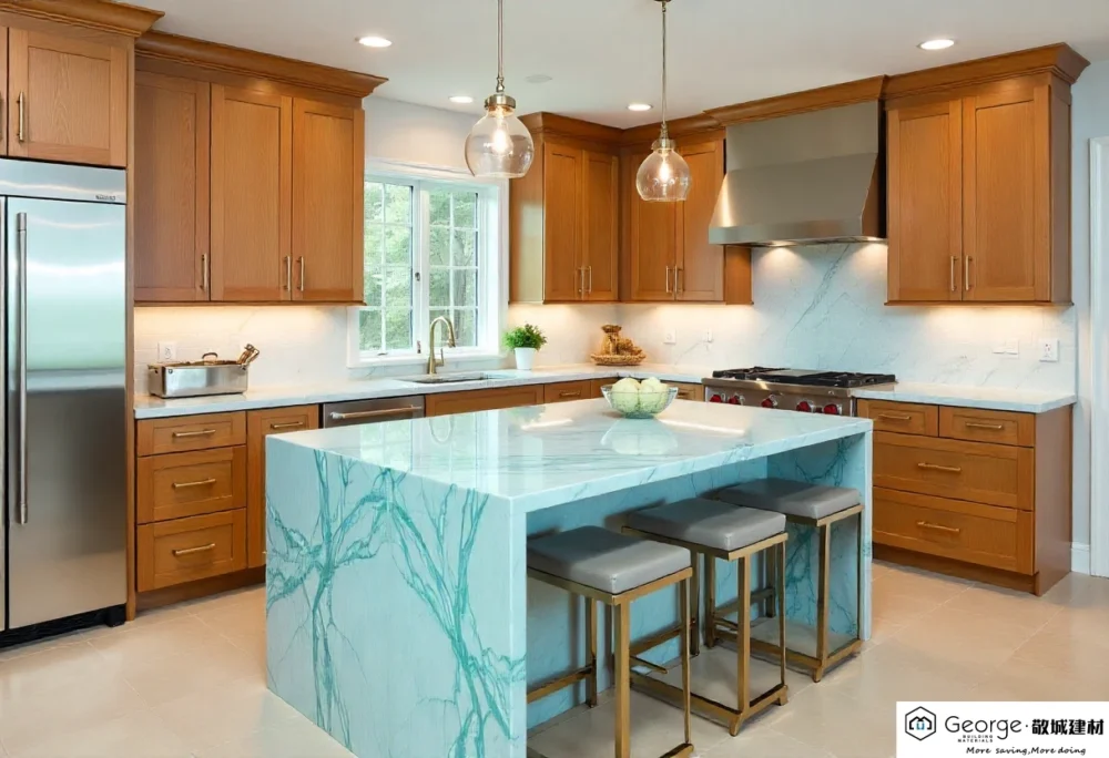 Luxury Transitional Kitchen Design