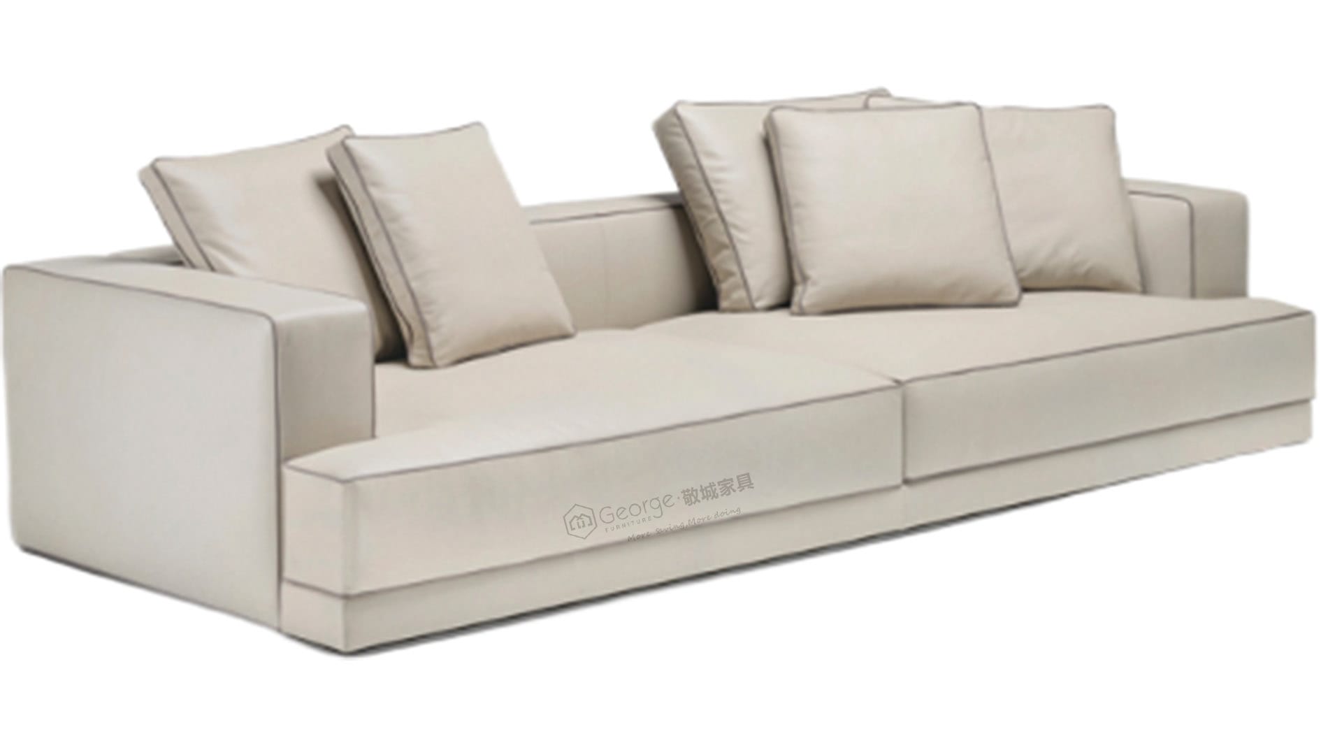 Modern Fabric Sleeper Sofa