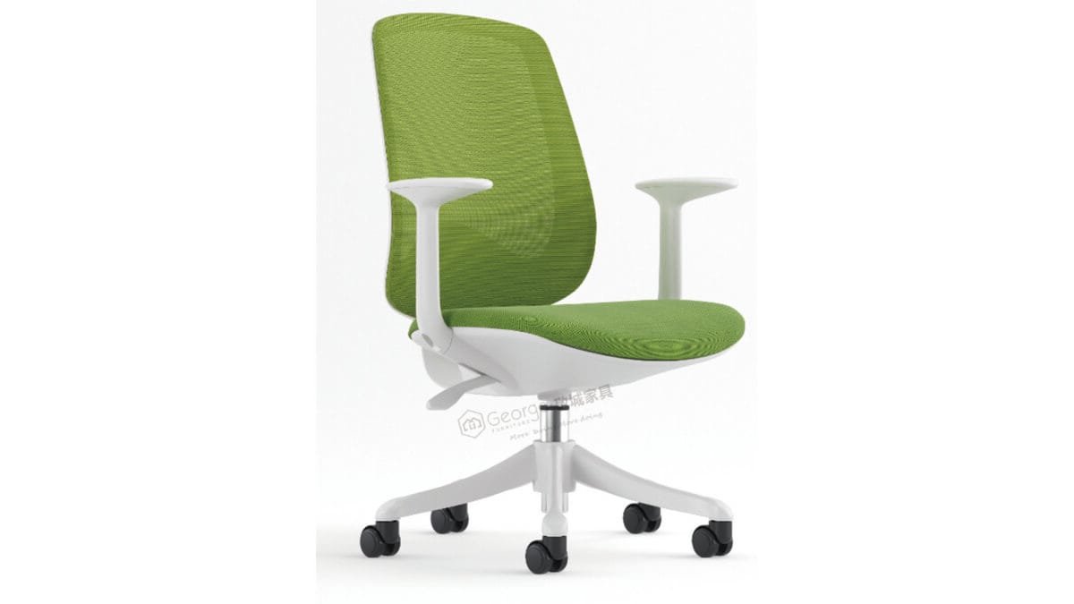 Modern Green Mesh Swivel Task Chair