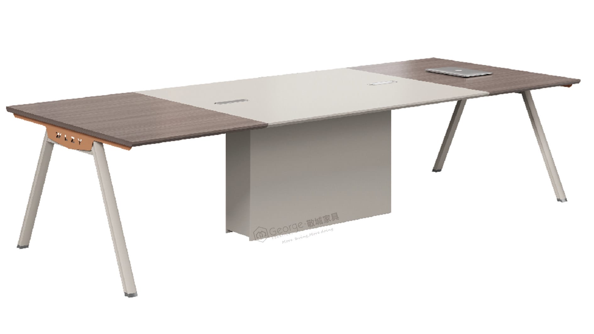 Segmented Modern Office Conference Table