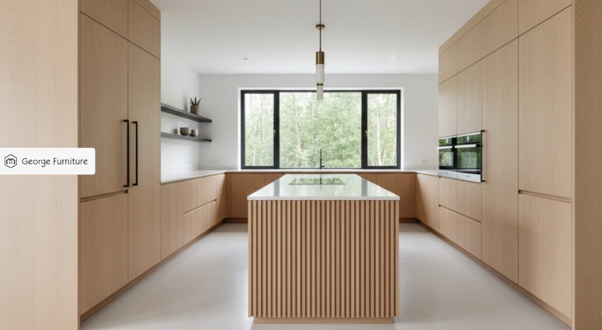 Natural Maple Kitchen Cabinets: Design, Customization & Manufacturing ...