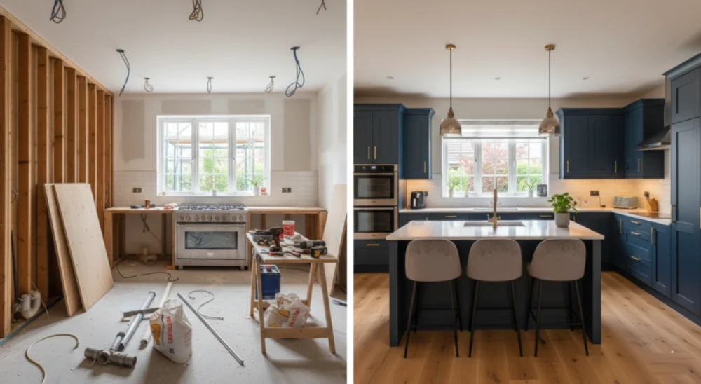 Kitchen Remodel Before And After