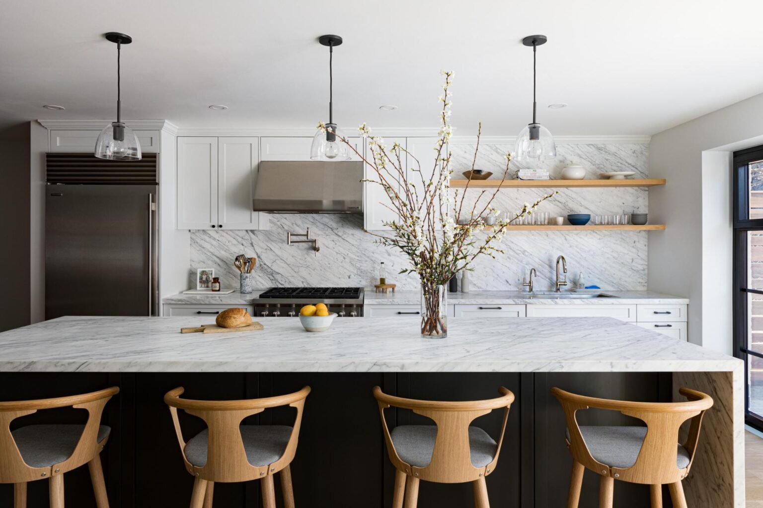 12 Ft One-Wall Kitchen With Island That Saves Space In 2026 - George's ...