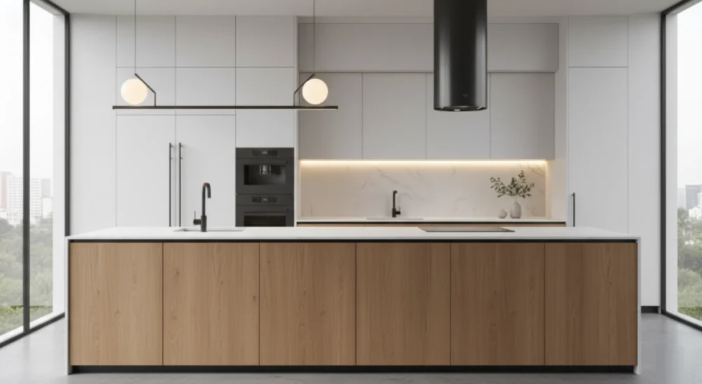 China Kitchen Design Minimalist Laminate