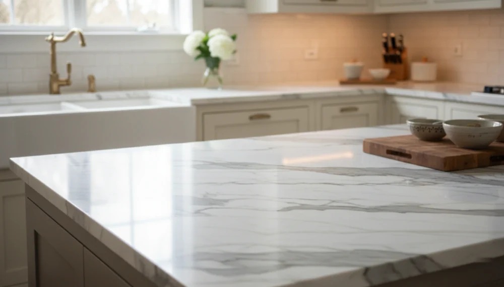Luxury Marble Countertop Veining