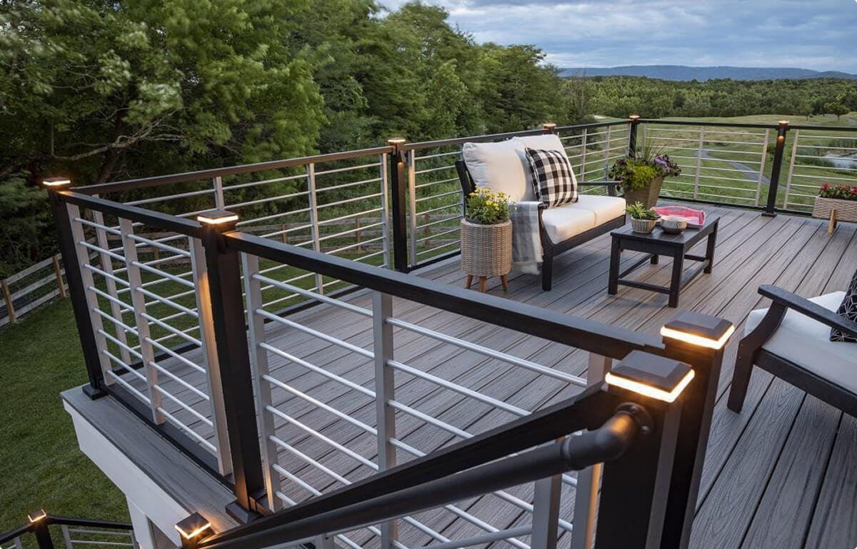 Australia Outdoor Deck Metal Railing System