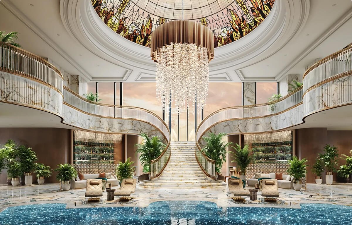 Bali Beach Hotel Spa Split Staircase Luxury