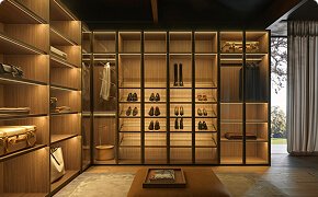 Bespoke Walk In Closet Design Concept