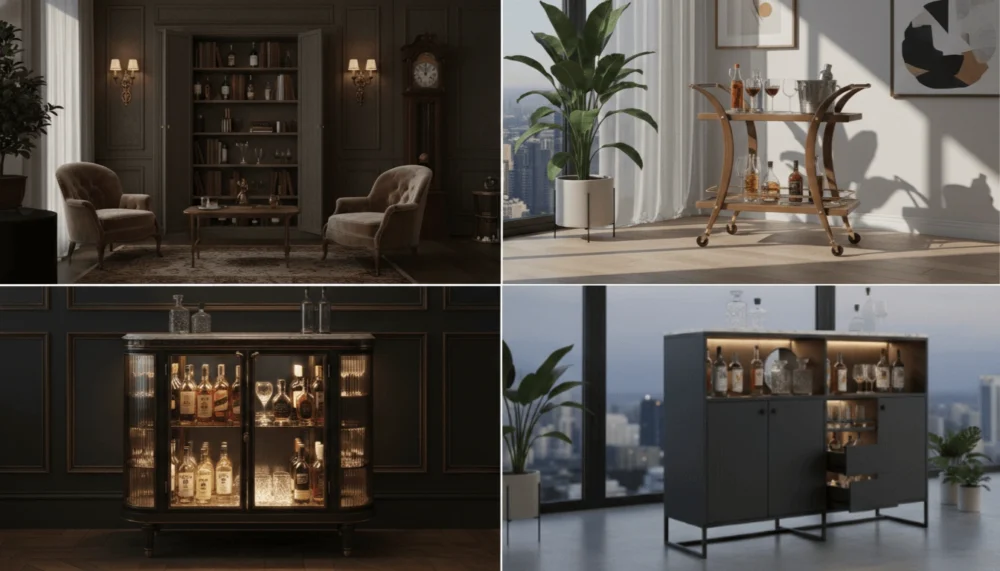 Home Bar Corner Stylish Setups George Living