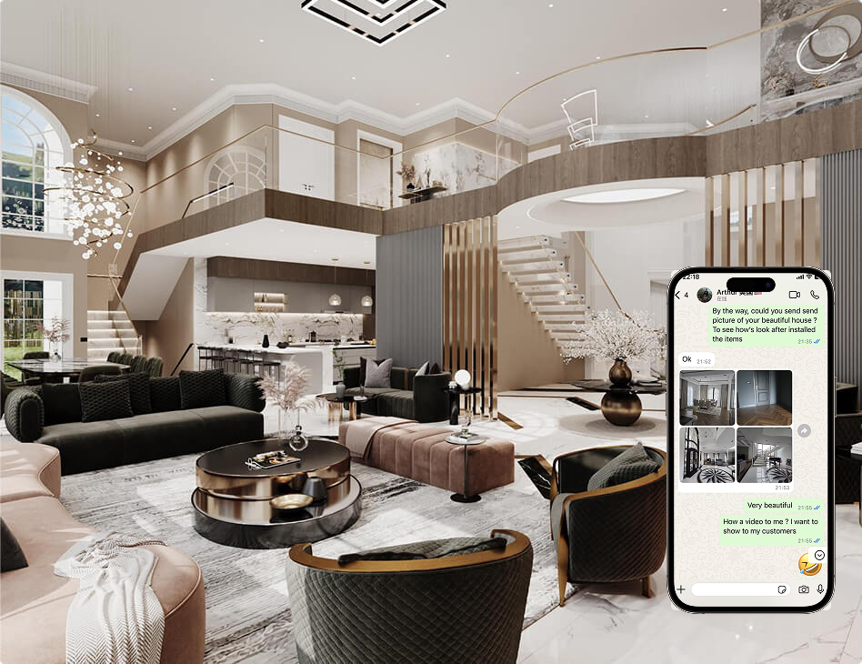 Interior Design Consultation Whatsapp Chat Review
