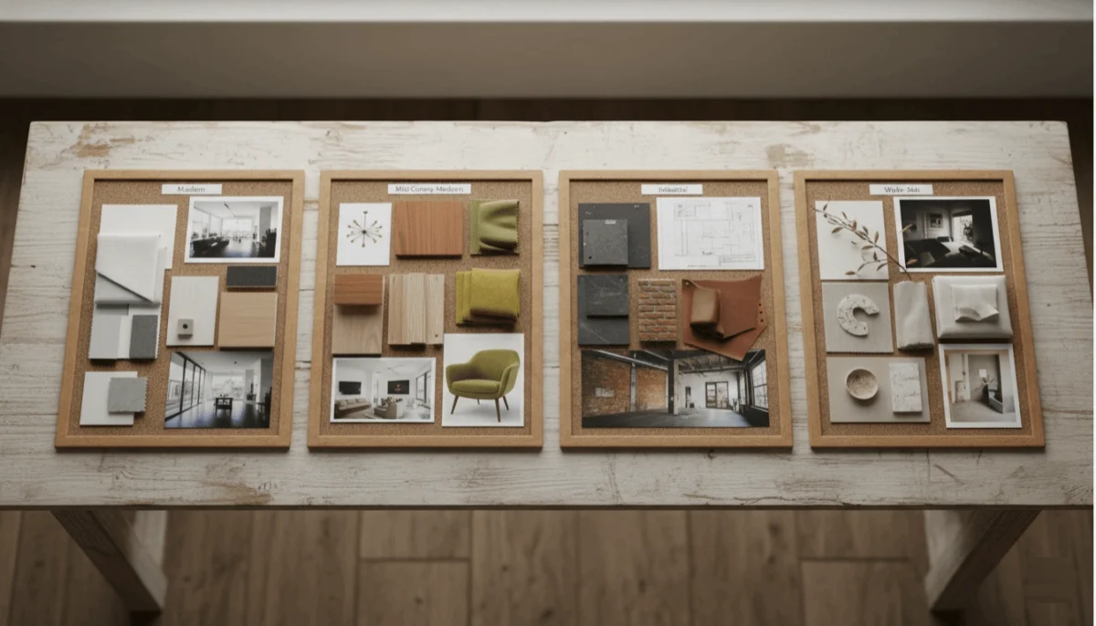 Interior Design Styles Moodboard