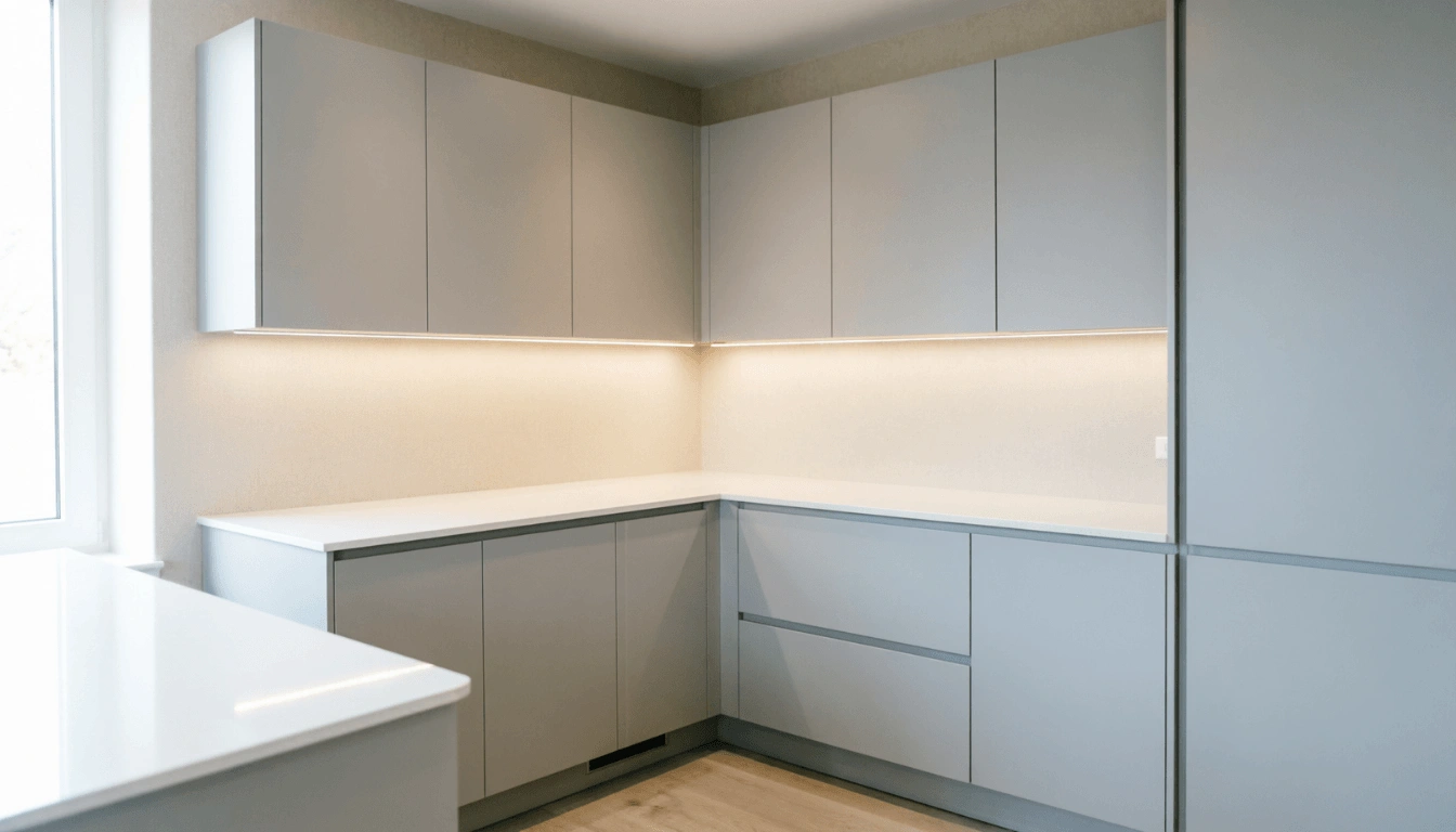 Modern Kitchen Full Overlay Cabinets