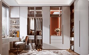 Modern Minimalist Closet Wardrobe