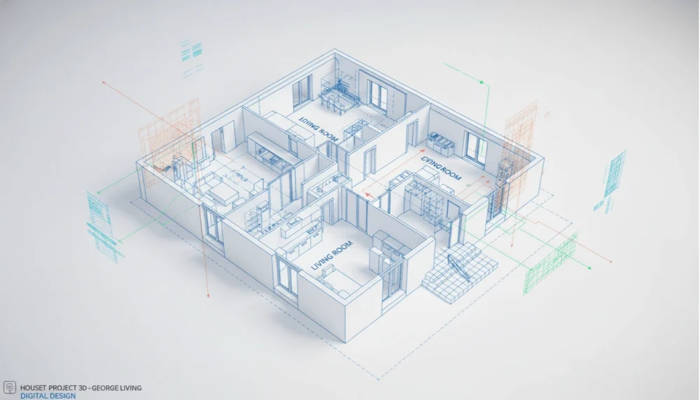 Photorealistic 2d 3d Interior Rendering