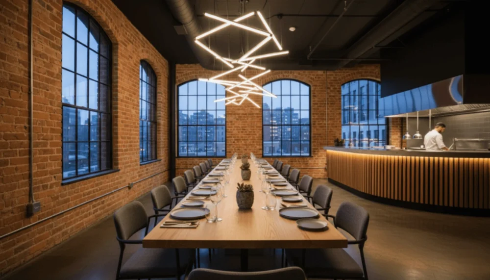 Temporary Restaurant Furnishing Design