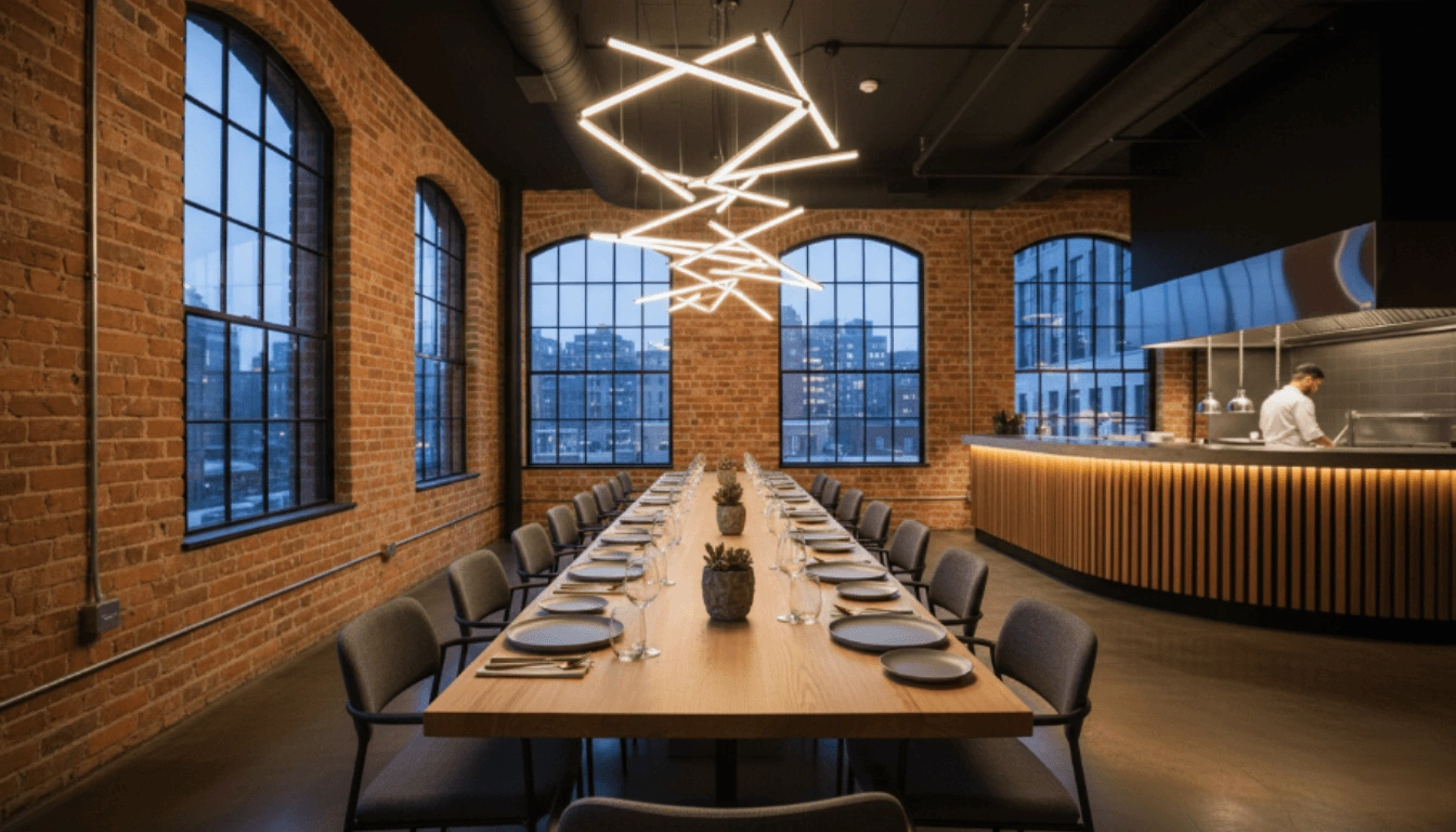 Temporary Restaurant Furnishing Design