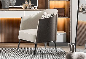 Walk In Closet Luxury Seating Ottoman