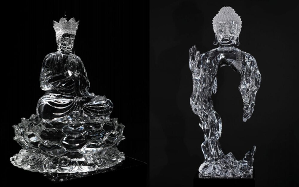 Crystal Buddha Statue