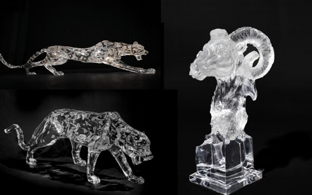 Crystal Sculpture Luxury Home Decor