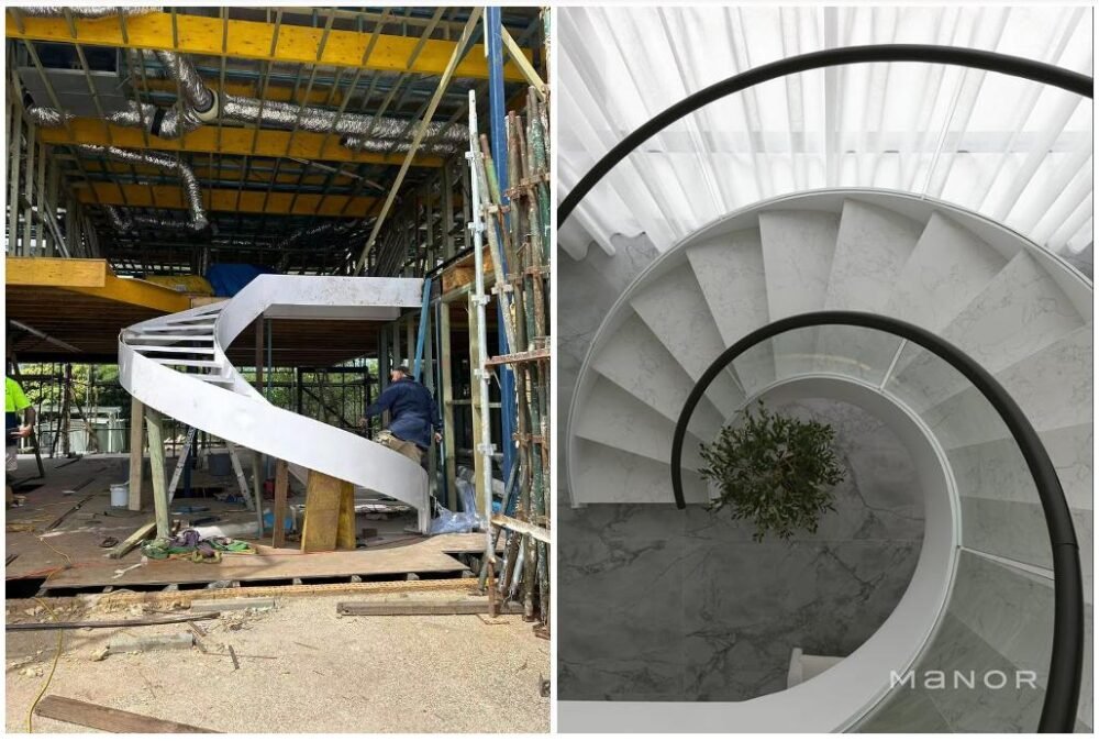 Spiral Staircase Fabrication Process