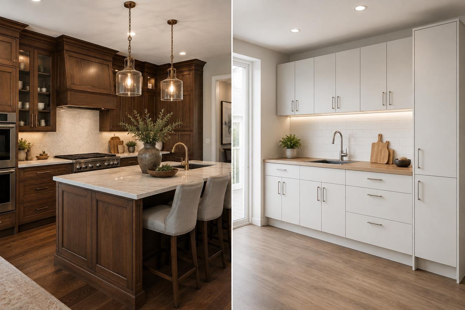 Custom Vs Prefab Cabinets Comparison